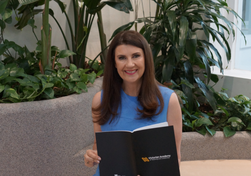 Professor Lea Waters AM at the Academy of Teaching and Leadership
