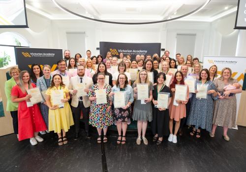 Group photo of the 2022 graduates of the Teaching Excellence Program 