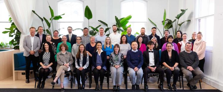Group photo of the 2023 Teaching Innovation Fellowship fellows