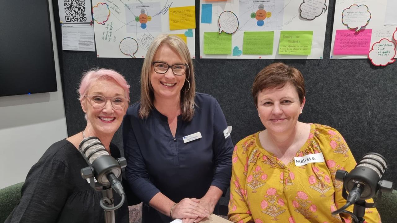 Cathy Buchanan-Hagen, Carol Hodgson and Melissa Pavey 