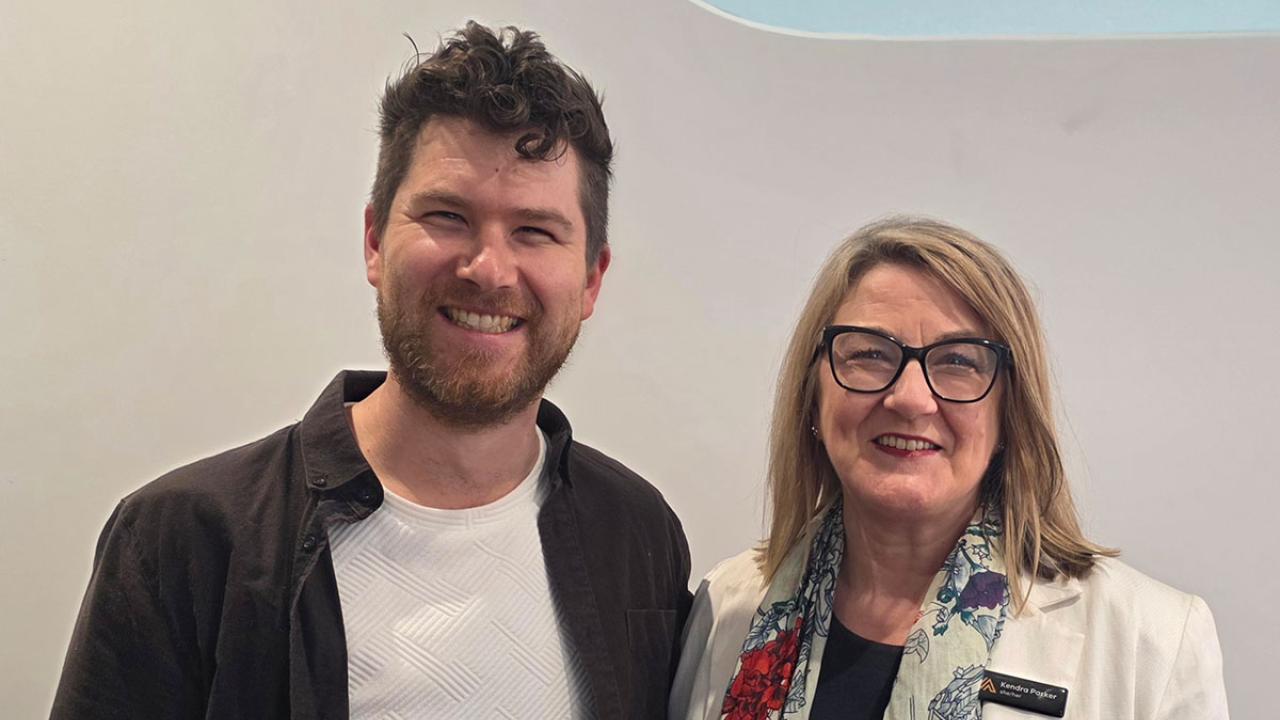 Dr. Nathaniel Swain and Kendra Parker