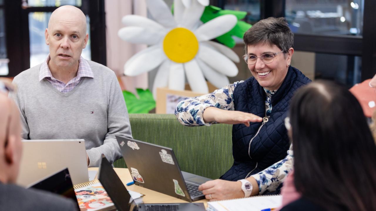 Beaumaris Secondary College school leaders plan