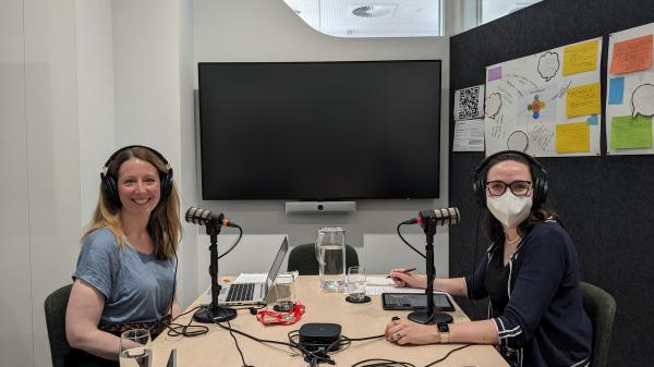 Dr Sarah Buckley and Rachel Gore