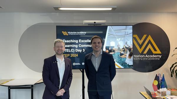 Teaching Excellence Learning Communities in Bendigo - Ben Allen and Mamoun Scally