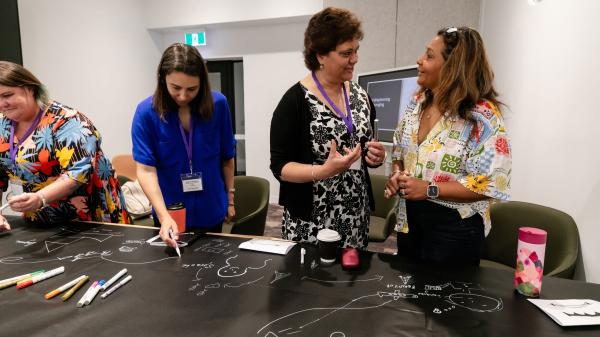 Teachers in the 2024 teaching excellence program codesign