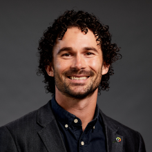 Head shot of Louka Parry who will be facilitating the Thought Leadership webinar on the Future of Education.