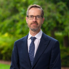 Professor Theo Farrell, Vice-Chancellor, and President La Trobe University