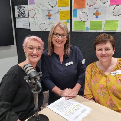 Cathy Buchanan-Hagen, Carol Hodgson and Melissa Pavey 