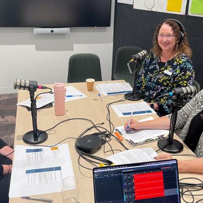Academy Principal in Residence Justine Smyth is joined by executive class principals Gail Hardman and Prue Pisani