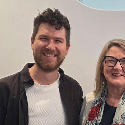 Dr. Nathaniel Swain and Kendra Parker