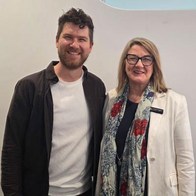 Dr. Nathaniel Swain and Kendra Parker