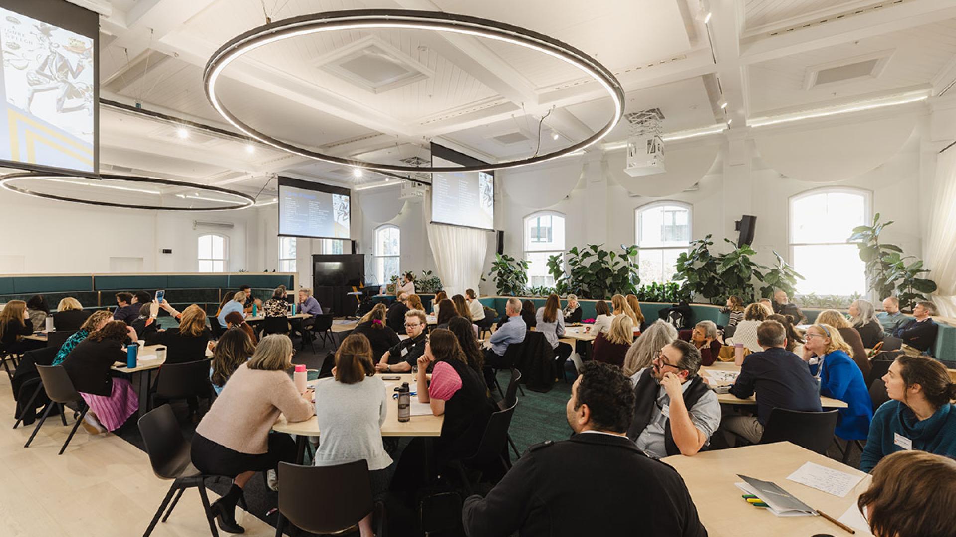 Academy Hall - cabaret setting